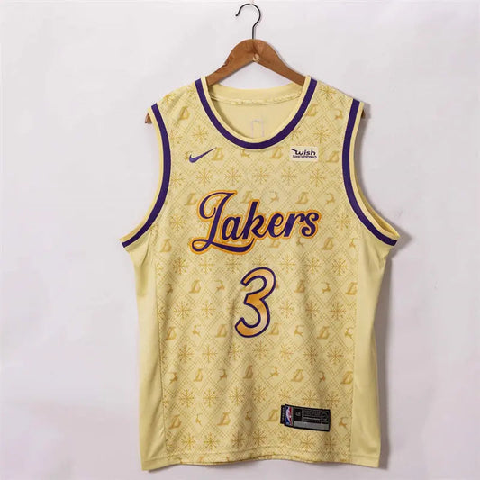 Los Angeles Lakers Anthony Davis NO.3 Basketball Jersey