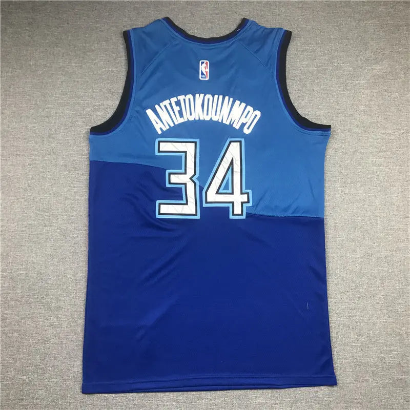 Milwaukee Bucks Giannis Antetokounmpo NO.34 Basketball Jersey