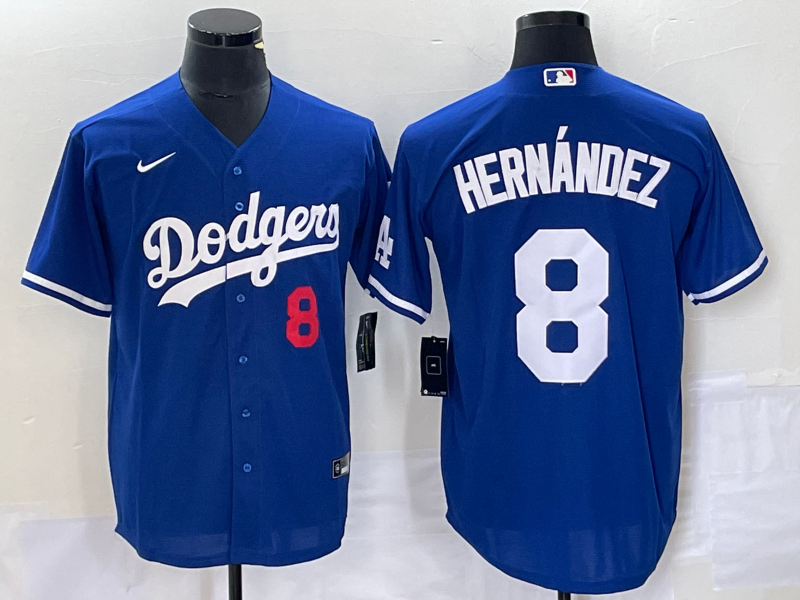 Men/Women/Youth Los Angeles Dodgers Enrique Hernandez #8 baseball Jerseys
