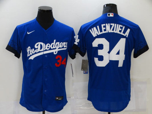 Men/Women/Youth Los Angeles Dodgers Fernando Valenzuela #34 baseball Jerseys
