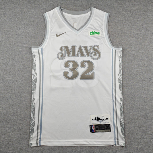 Dallas Mavericks Cooper Flagg NO.32 Basketball Jersey city version
