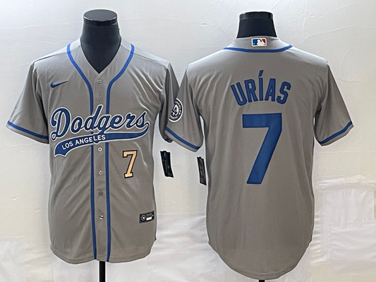 Men/Women/Youth Los Angeles Dodgers Julio Urías #7 baseball Jerseys