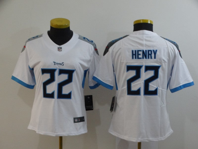 Women's Tennessee Titans Derrick Henry NO.22 Football Jerseys