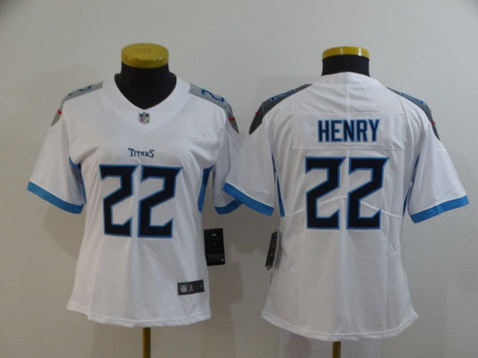 Women's Tennessee Titans Derrick Henry NO.22 Football Jerseys