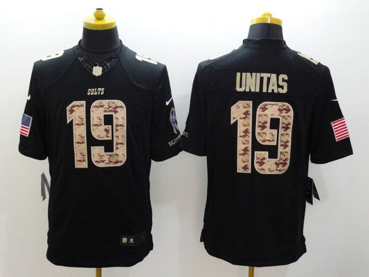 Adult Indianapolis Colts John Unitas NO.19 Football Jerseys