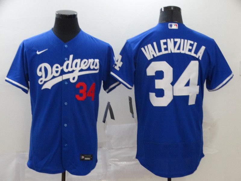 Men/Women/Youth Los Angeles Dodgers Fernando Valenzuela #34 baseball Jerseys