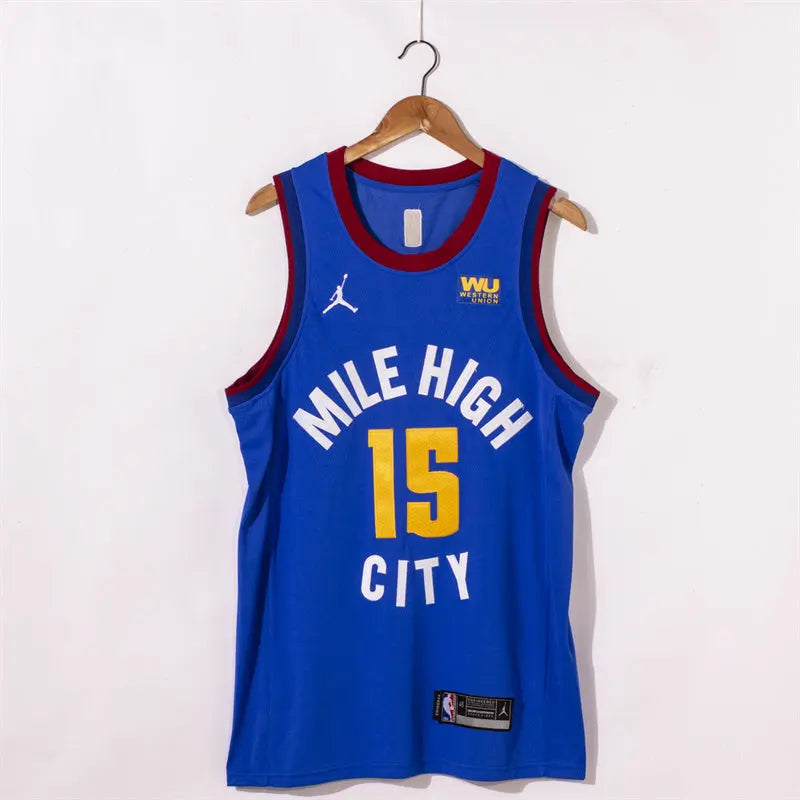 Denver Nuggets Nikola Jokic NO.15  Basketball Jersey
