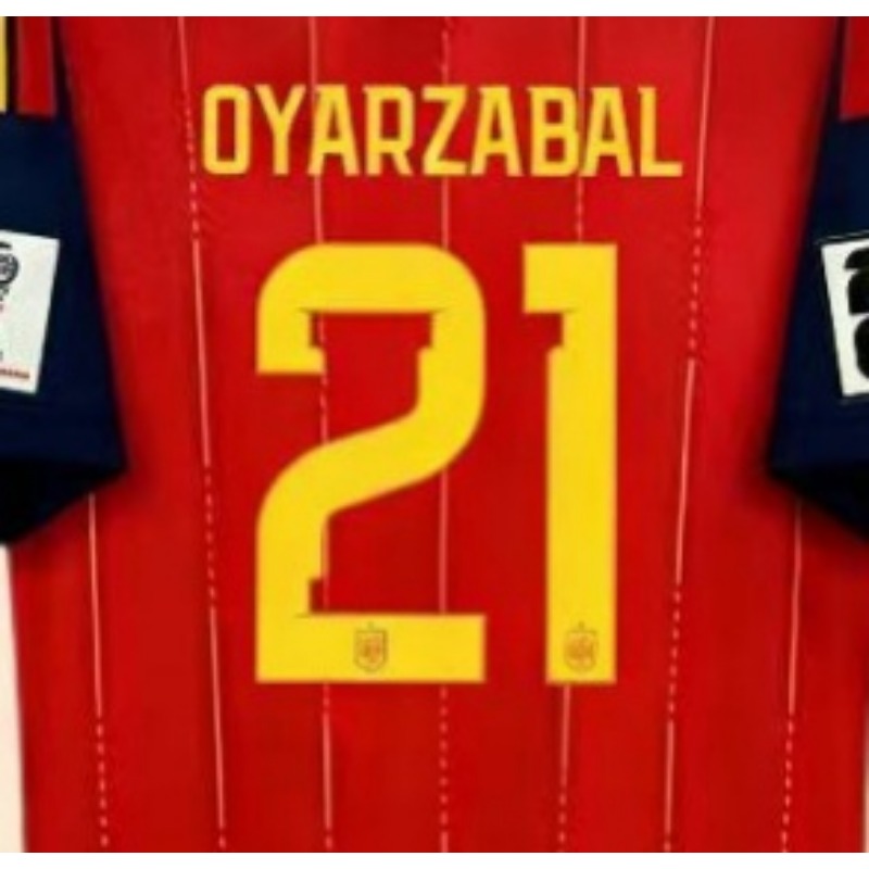 Spain Red & Gold world cup Soccer Jersey | National Team Fan Match Shirt