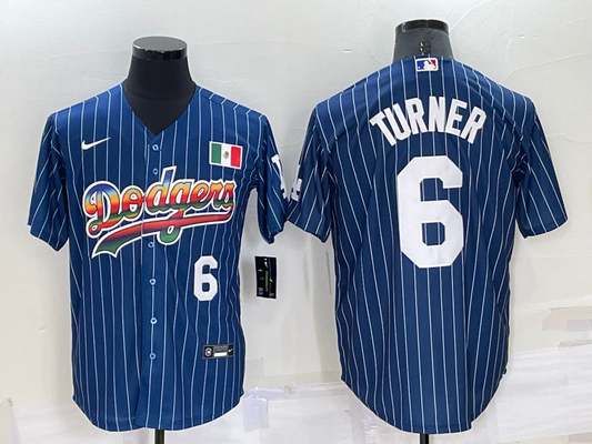 Men/Women/Youth Los Angeles Dodgers Trea Turner #6 baseball Jerseys