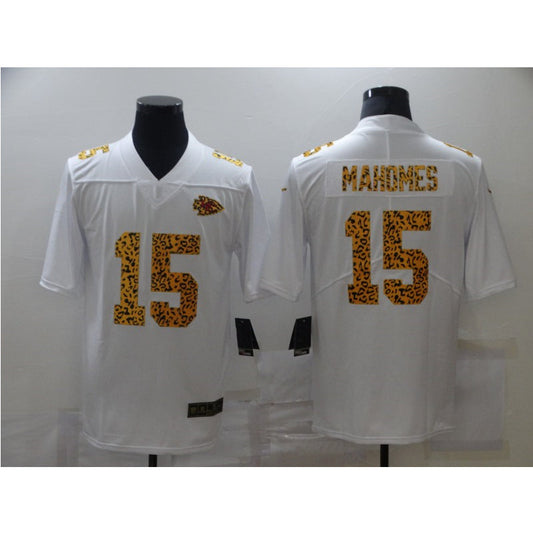 men/women/kids KC.Chiefs Mahomes NO.15 White Football Jersey