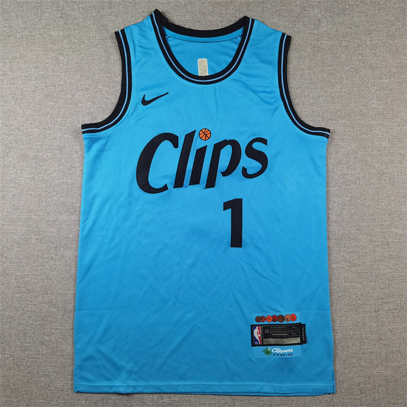 2026 New Arrival Los Angeles Clippers James Harden NO.1 basketball Jersey city version
