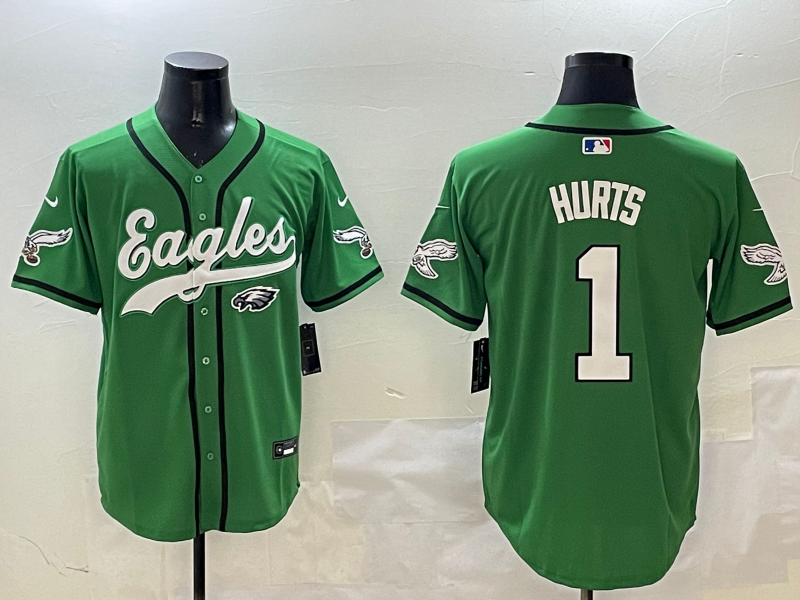 Philadelphia Eagles Jalen Hurts No.1 Football Jerseys new arrival