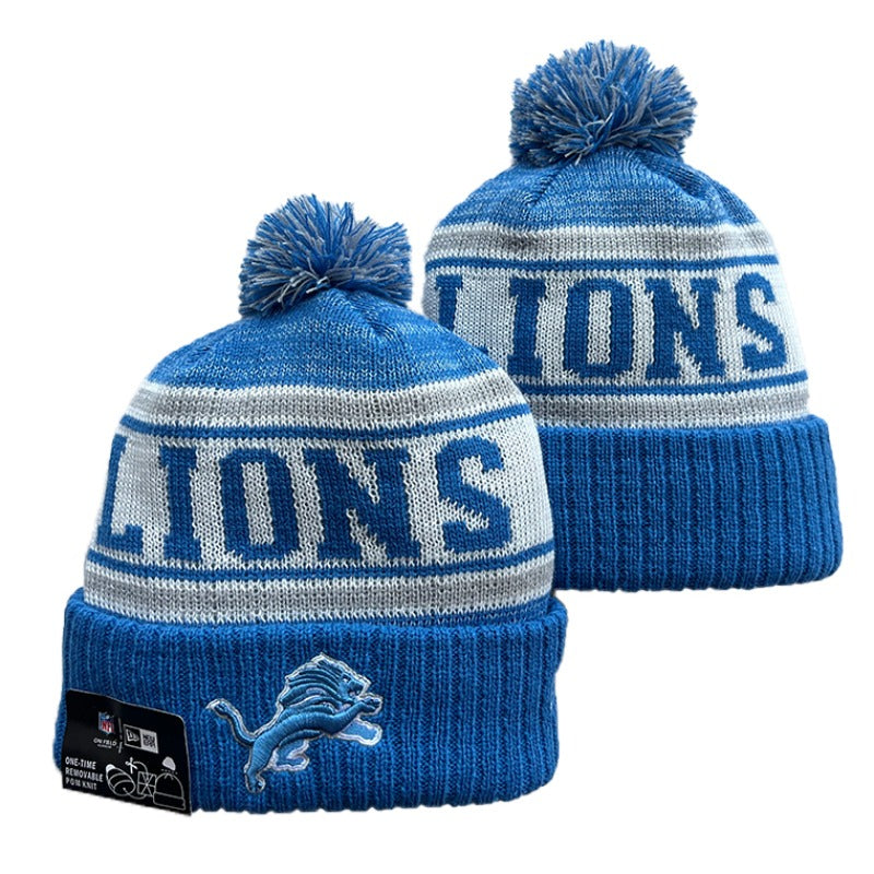 Detroit Lions NFL knitted hats