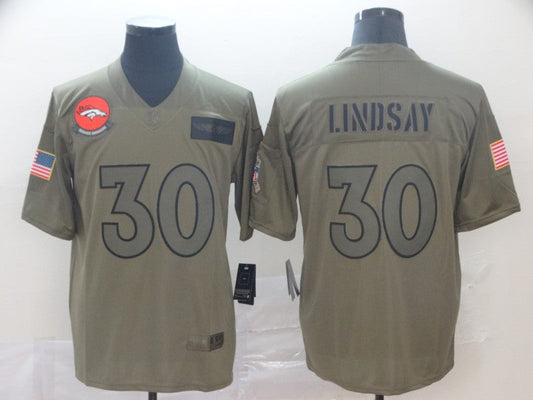 Adult Denver Broncos Phillip Lindsay NO.30 Football Jerseys