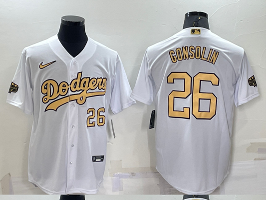 Men/Women/Youth Los Angeles Dodgers Tony Gonsolin #26 baseball Jerseys