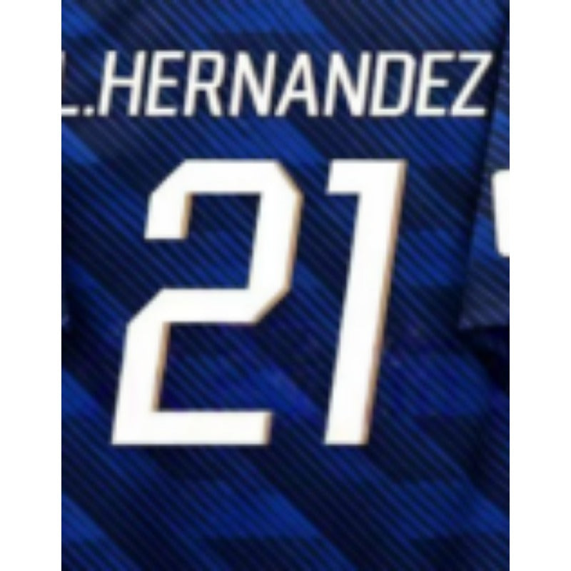 France Royal Blue World Cup Soccer Jersey | National Home Fan Shirt