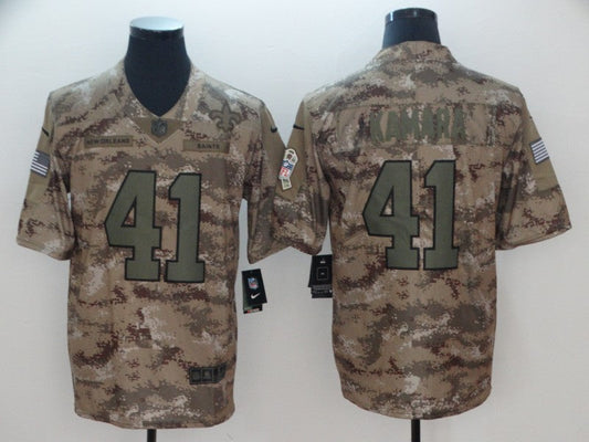 Adult New Orleans Saints Alvin Kamara NO.41 Football Jerseys