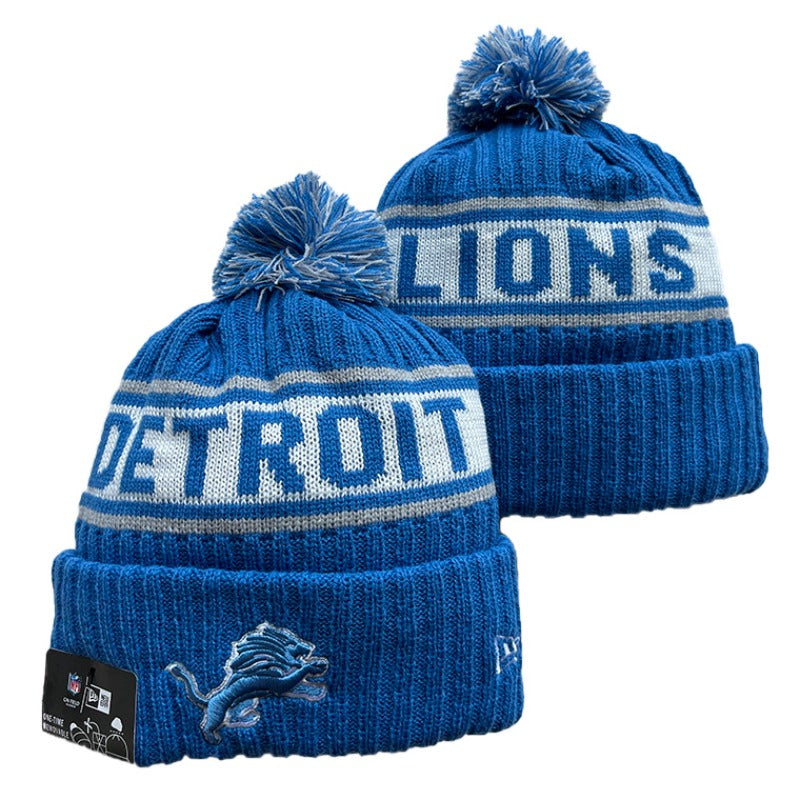 Detroit Lions NFL knitted hats