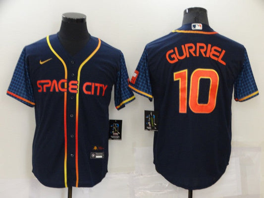 Men/Women/Youth Houston Astros Yuli Gurriel #10 baseball Jerseys