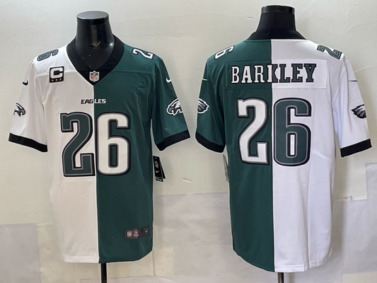 NEW Adult Philadelphia Eagles Saquon Barkley NO.26 Football Jerseys