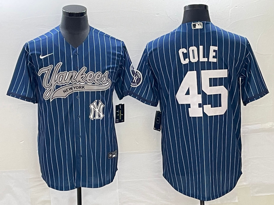 Men/Women/Youth New York Yankees Gerrit Cole NO.45 baseball Jerseys
