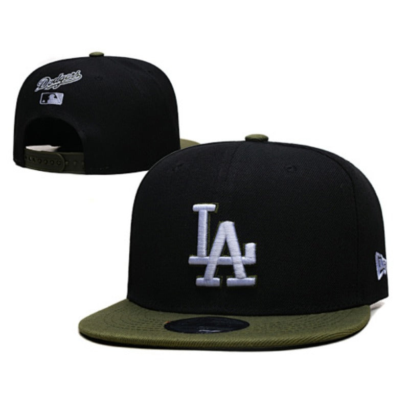 Vintage LA Stitched Baseball Cap - Premium 3D Embroidered Retro Snapback & Fitted (38 Styles)