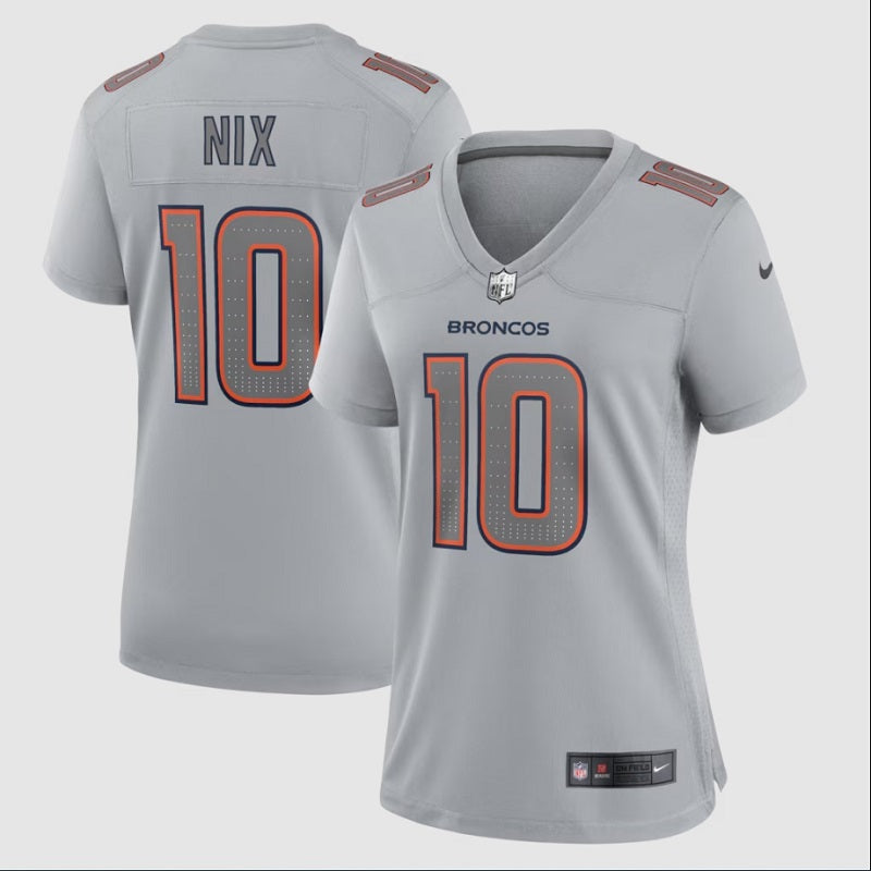 New Season Adult Denver Broncos Bo Nix NO.10 Football Jerseys