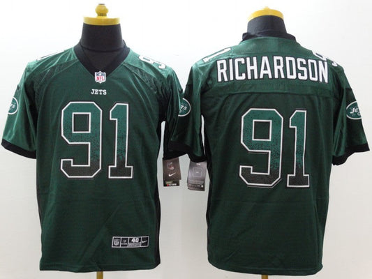 Adult New York Jets Sheldon Richardson NO.91 Football Jerseys