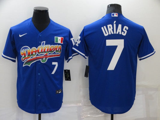 Men/Women/Youth Los Angeles Dodgers Julio Urías #7 baseball Jerseys