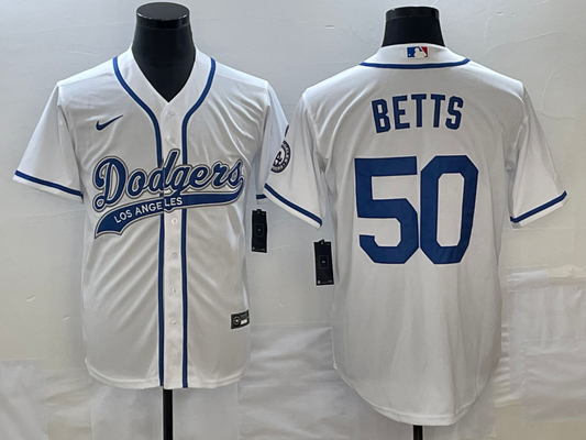 Men/Women/Youth Los Angeles Dodgers Mookie Betts #50 baseball Jerseys