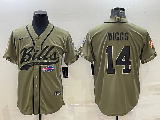 Adult Buffalo Bills Stefon Diggs NO.14 Football Jerseys