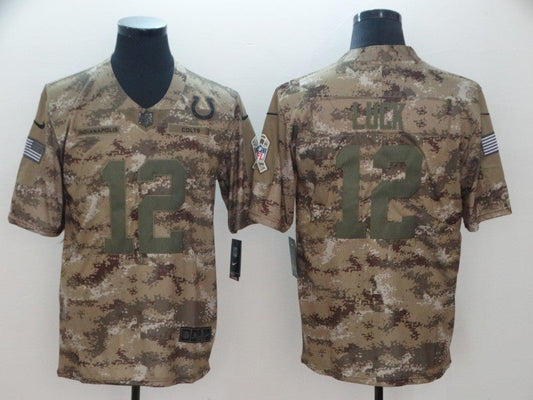 Adult Indianapolis Colts Andrew Luck NO.12 Football Jerseys