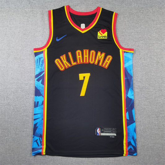 Oklahoma City Thunder Chet Holmgren swingman jerseys S-2xl new season