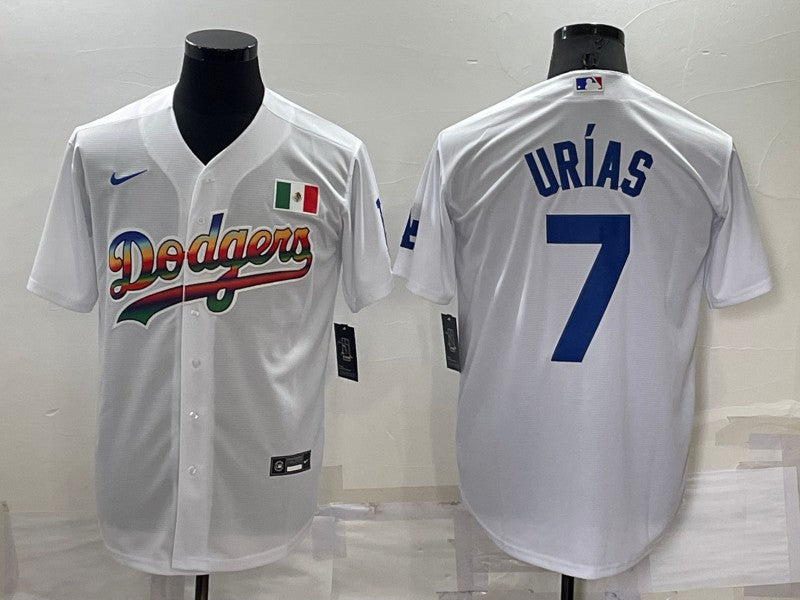 Men/Women/Youth Los Angeles Dodgers Julio Urías #7 baseball Jerseys