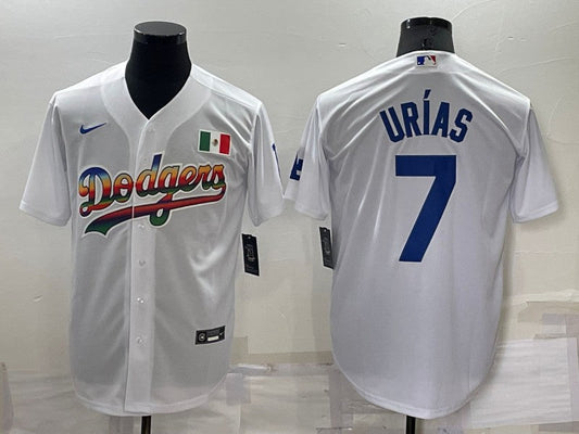 Men/Women/Youth Los Angeles Dodgers Julio Urías #7 baseball Jerseys