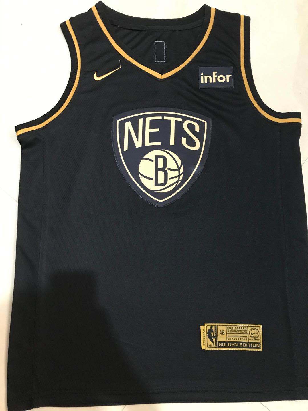 Men's Brooklyn Nets Kyrie Irving #11 Jersey black