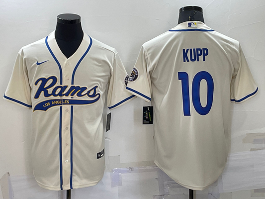 Adult Los Angeles Rams Cooper Kupp NO.10 Football Jerseys