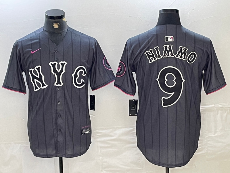 Men/Women/Youth  New York Mets Brandon Nimmo #9 baseball Jerseys