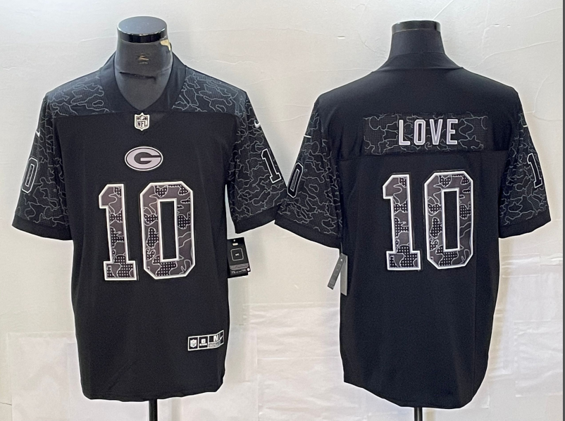 men/women/kids Green Bay Packers Jordan Love NO.10 Football Jerseys