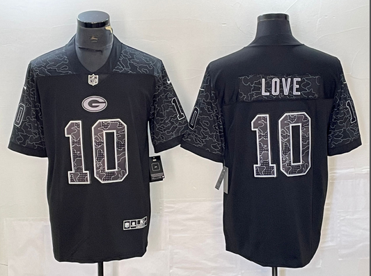 men/women/kids Green Bay Packers Jordan Love NO.10 Football Jerseys