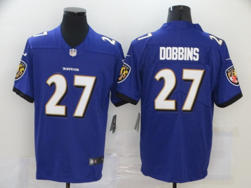 Adult  Baltimore Ravens J. K. Dobbins NO.27 Football Jerseys
