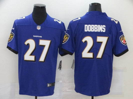 Adult  Baltimore Ravens J. K. Dobbins NO.27 Football Jerseys