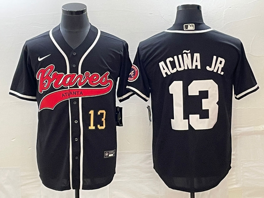 Men/Women/Youth Atlanta Braves Ronald Acuña Jr. #13 baseball Jerseys