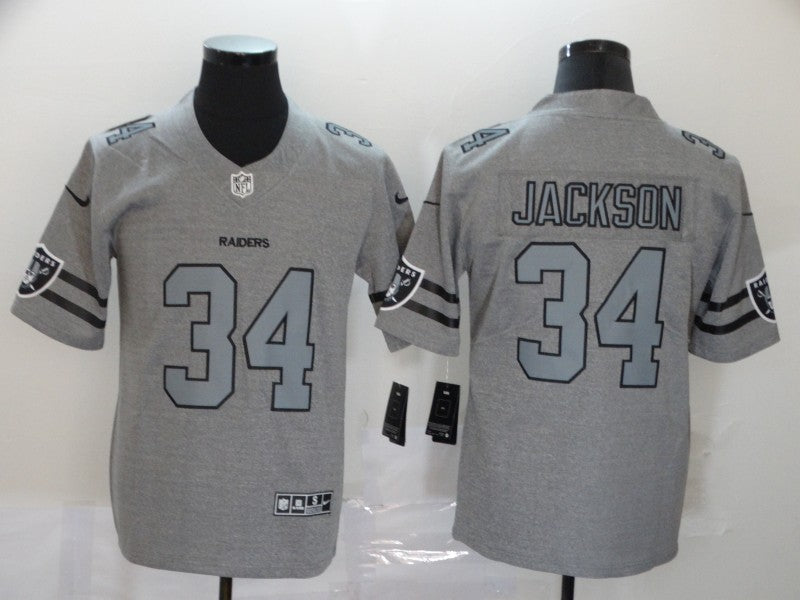 Adult ‎Oakland Raiders Bo Jackson NO.34 Football Jerseys