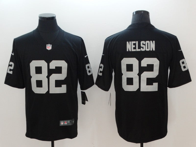 Adult ‎Oakland Raiders Jordy Nelson NO.82 Football Jerseys