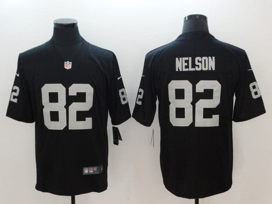 Adult ‎Oakland Raiders Jordy Nelson NO.82 Football Jerseys