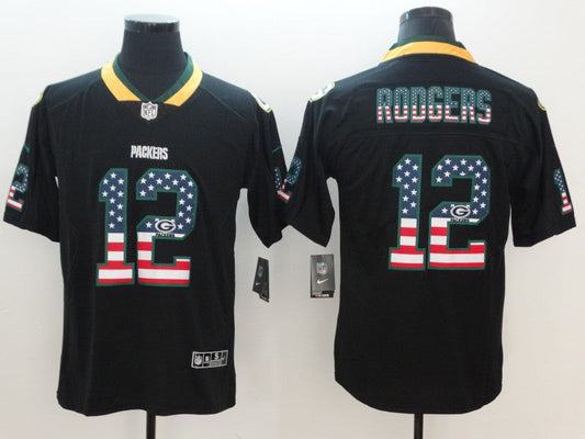 Adult Green Bay Packers Aaron Rodgers NO.12 Football Jerseys