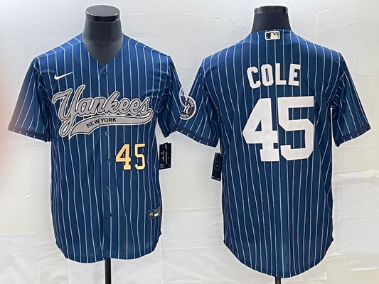 Men/Women/Youth New York Yankees Gerrit Cole NO.45 baseball Jerseys