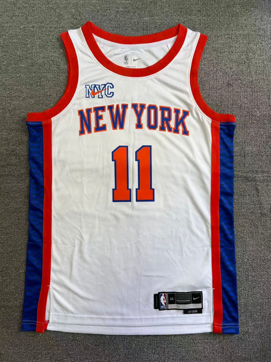 2026 New Season New York Knicks Jalen Brunson NO.11 Basketball Jersey city version