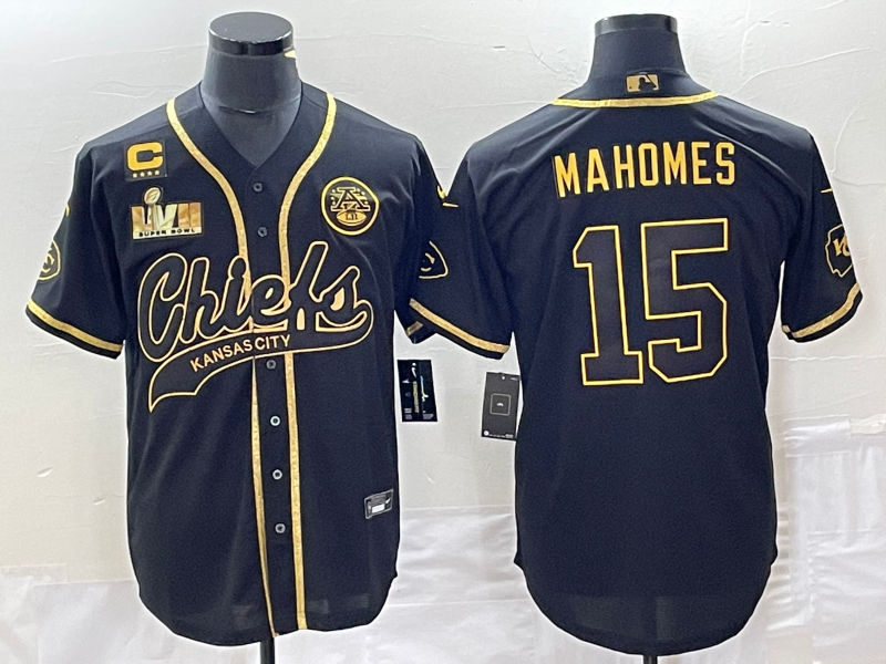 Adult Kansas City Chiefs Patrick Mahomes NO.15 Football Jersey